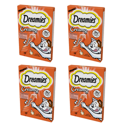 Dreamies Creamy 16x10g Kremowy Przysmak Dla Kotów Z Pysznym Kurczakiem