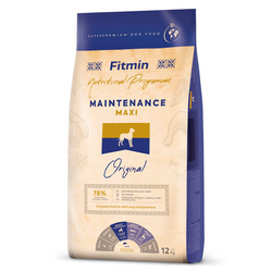 Fitmin Maxi Maintenance z Drobiem 12kg Sucha Karma Dla Psów Dużych Ras