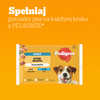 Pedigree Adult Wybór Smaków 4x100g Mokra Karma Dla Dorosłych Psów Kurczak Ryba W Galaretce