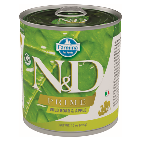 Farmina N&D Dog Prime Boar Apple 12x285g Karma Dla Psa z Dzikiem i Jabłkiem