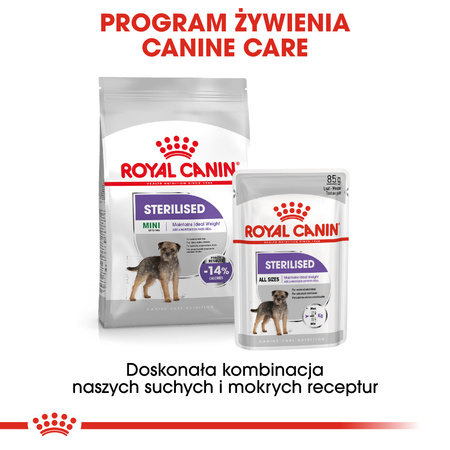 Royal Canin CCN Sterilised 12x85g Karma Mokra Pasztet Dla Psów Dorosłych Sterylizowanych
