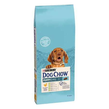 Purina Dog Chow Puppy 14kg Sucha Karma Dla Szczeniąt z Kurczakiem