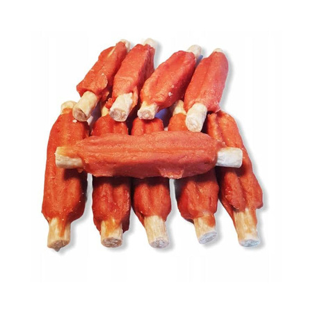 Happy Snacky KRÓLIK NA PATYCZKU WOŁOWYM 500g - naturalny przysmak, przekąska dla psa