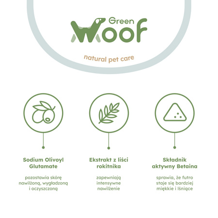 Ekologiczny Szampon Dla Psa Green Woof Shine Dog Shampoo 250ml