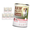 Raw Paleo Puppy Monoprotein 6x400g Mokra Karma Dla Szczeniąt z Wieprzowiną