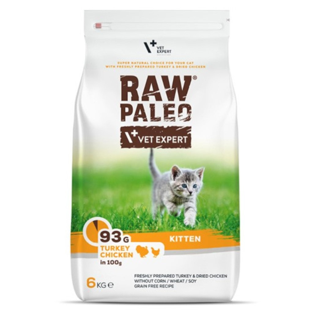 Raw Paleo Kitten- Wyjątkowo Smakowita, Bezzbożowa Karma Opracowana Specjalnie Dla Kociąt