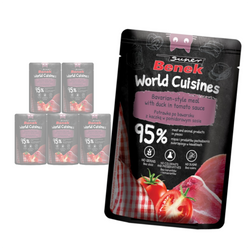 Super Benek World Cuisines 6x100g Mokra Karma Dla Kota Potrawka po Bawarsku z Kaczką w Pomidorowym Sosie