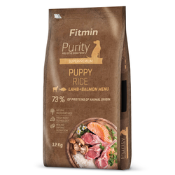 Fitmin Purity Rice Senior & Light 12kg Sucha Karma Dla Starszych Psów z Dziczyzną i Jagnięciną