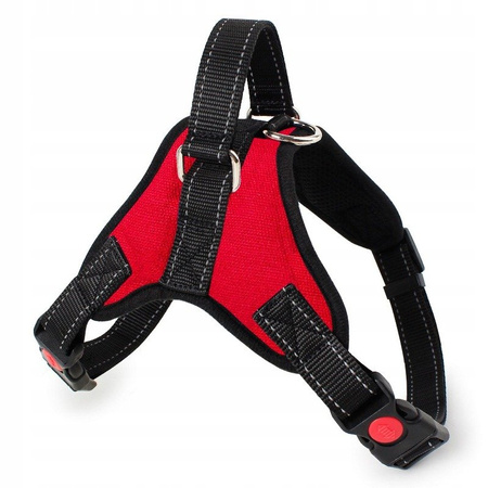 MOCNE SZELKI DLA PSA PSÓW rozmiar S 45-51 cm CZERWONE