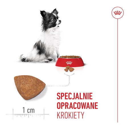 Royal Canin SHN X-Small Puppy 1,5kg Sucha Karma Dla Szczeniąt Ras Miniaturowych Od 2 Do 10 Miesiąca Życia