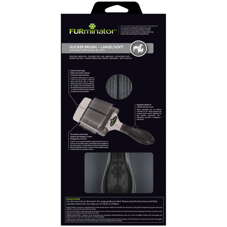 FURMINATOR Pudlówka L Soft Szczotka Dla Psa (Produkt w opakowaniu zastępczym)