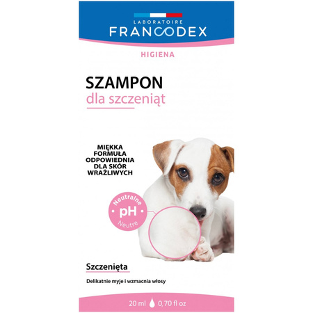 FRANCODEX Szampon Dla Psa Dla Szczeniąt Saszetka 20ml