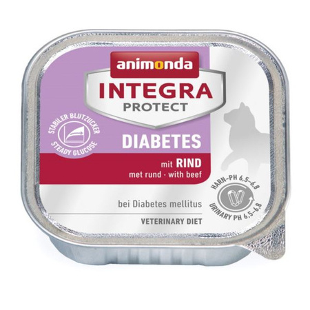 Animonda Integra Protect Diabetes 8x100g Mokra Karma Mix Smaków Dla Kota z Cukrzycą