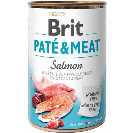 Brit Pate&Meat Mokra Karma Dla Psów Mix 8 Smaków 8x400g