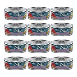 N&D Cat Natural Tuna & Shrimp 12x70g Mokra Karma Dla Kota Tuńczyk Krewetka