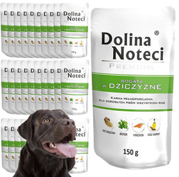 Mokra Karma Dla Psa Dolina Noteci Premium Bogata W Dziczyznę Saszetka 30x150g
