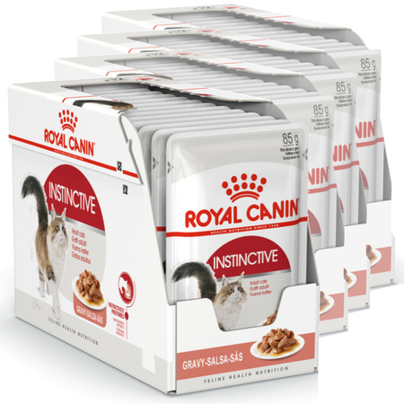 Royal Canin Instinctive FHN 48x85g Karma Mokra W Sosie Dla Kotów Dorosłych Wybrednych