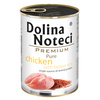 Dolina Noteci Premium Pure Bogata w Kurczaka z Ryżem Puszka 400g Mokra Karma Dla Psa