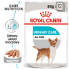 Royal Canin CCN Urinary Care 12x85g Karma Mokra Pasztet Dla Psów Ochrona Dolnych Dróg Moczowych