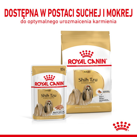 Royal Canin BHN Adult Shih Tzu 85g Mokra Karma Pasztet Dla Psów Rasy Shih Tzu