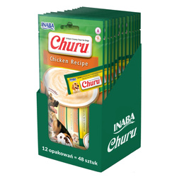 Inaba Dog Churu Chicken Recipe 12x56g Przysmak Pasta Dla Psa Z Kurczakiem