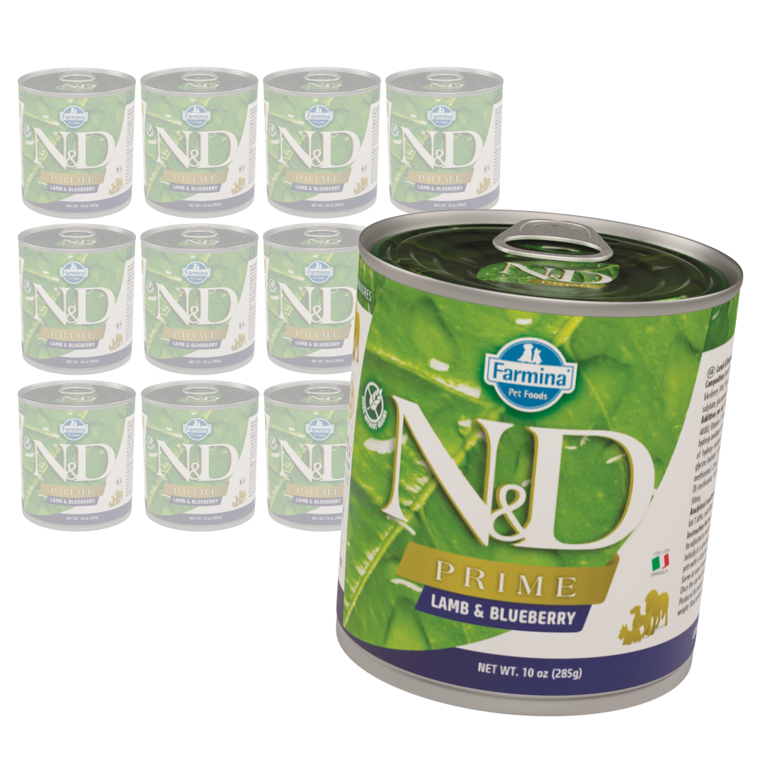 Farmina N&D Dog Prime Lamb Blueberry Karma dla Psa z Jagnięciną i Borówkami