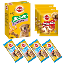 Pedigree Przysmak Dla Psa Mix Biscrok Markies Rodeo Ciasteczka i Sprężynki
