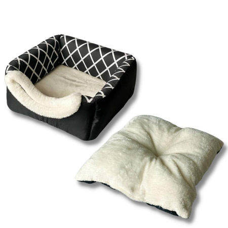 Legowisko Domek 2w1 Dla Psa Kota L Pluszowe