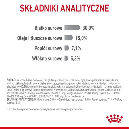 Royal Canin Dental 8kg Karma Sucha Dla Kotów Dorosłych Redukująca Odkładanie Kamienia Nazębnego