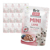 Brit Care Mini Pouch Puppy Jagnięcina w Sosie 12x85g Mokra Karma Dla Szczeniąt Ras Małych i Miniaturowych