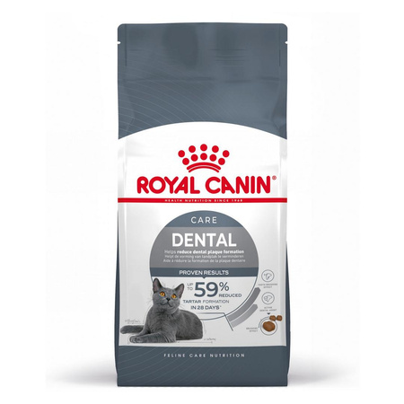 Royal Canin Dental 400g Karma Sucha Dla Kotów Dorosłych Redukująca Odkładanie Kamienia Nazębnego