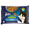 Felix Sensations Jellies Karma Dla Kotów Smaki Rybne W Galaretce 8x340g (32x85g) Łosoś Ryba Oceaniczna