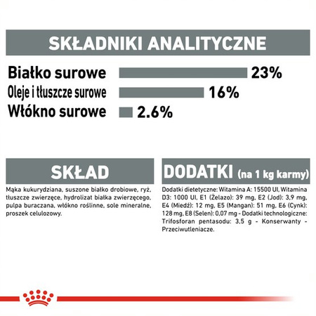 Royal Canin CCN Medium Dental Care 3kg Karma Sucha Dla Psów Dorosłych Ras Średnich Redukująca Powstawanie Kamienia Nazębnego