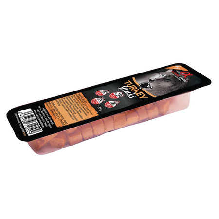 Alpha Spirit TURKEY SNACKS 35g INDYK - Przysmak w Kostce dla Psów 85% Naturalnego Mięsa