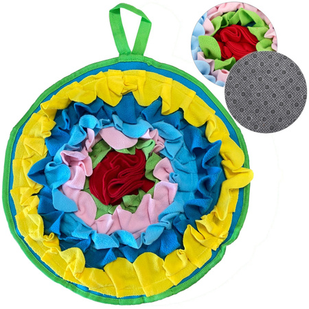 Mata Węchowa Dla Psa Kota i Królika Edukacyjna Zabawka Do Chowania Smaczków 43cm