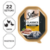 SHEBA Classics 22x85g Koktajl Drobiowy, mokra karma dla kotów w pasztecie
