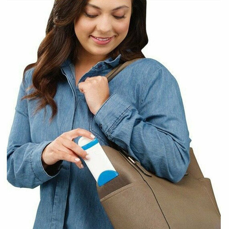 Szczotka Do Czyszczenia Ubrań Tapicerki Z Sierści Szara