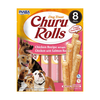 Inaba Dog Churu Rolls Wraps 4x96g Przysmak Dla Psa Kurczak z Łososiem 3+1 Gratis
