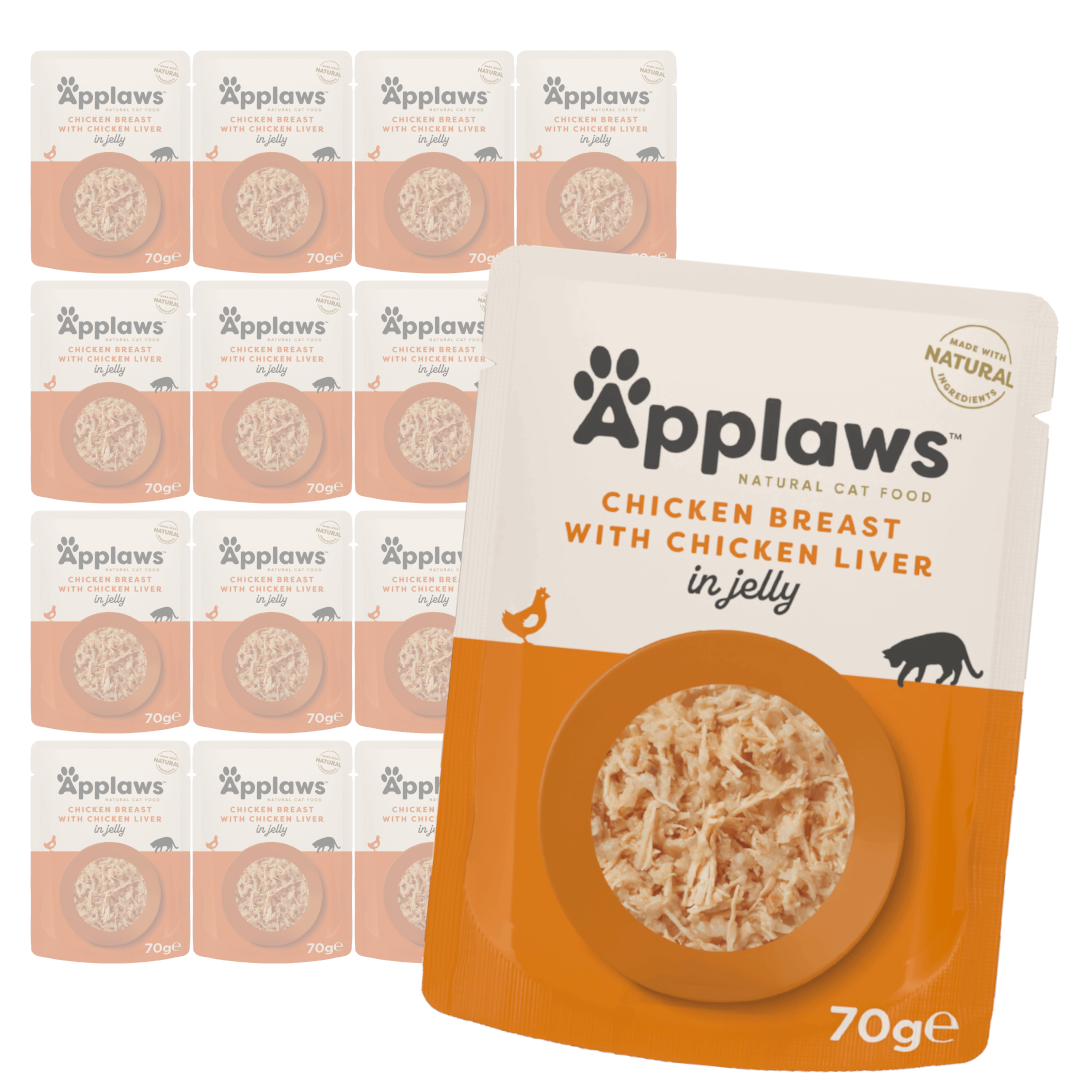 Applaws Cat Mokra Karma Dla Kota 70g Pierś Z Kurczaka z Wątróbką w Galaretce