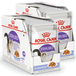 Royal Canin FHN Sterilised W Galaretce 24x85g Mokra Karma Dla Kotów Sterylizowanych