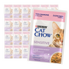 Purina Cat Chow Sensitive 24x85g Mokra Karma Dla Kota z Łososiem i Cukinią w Sosie