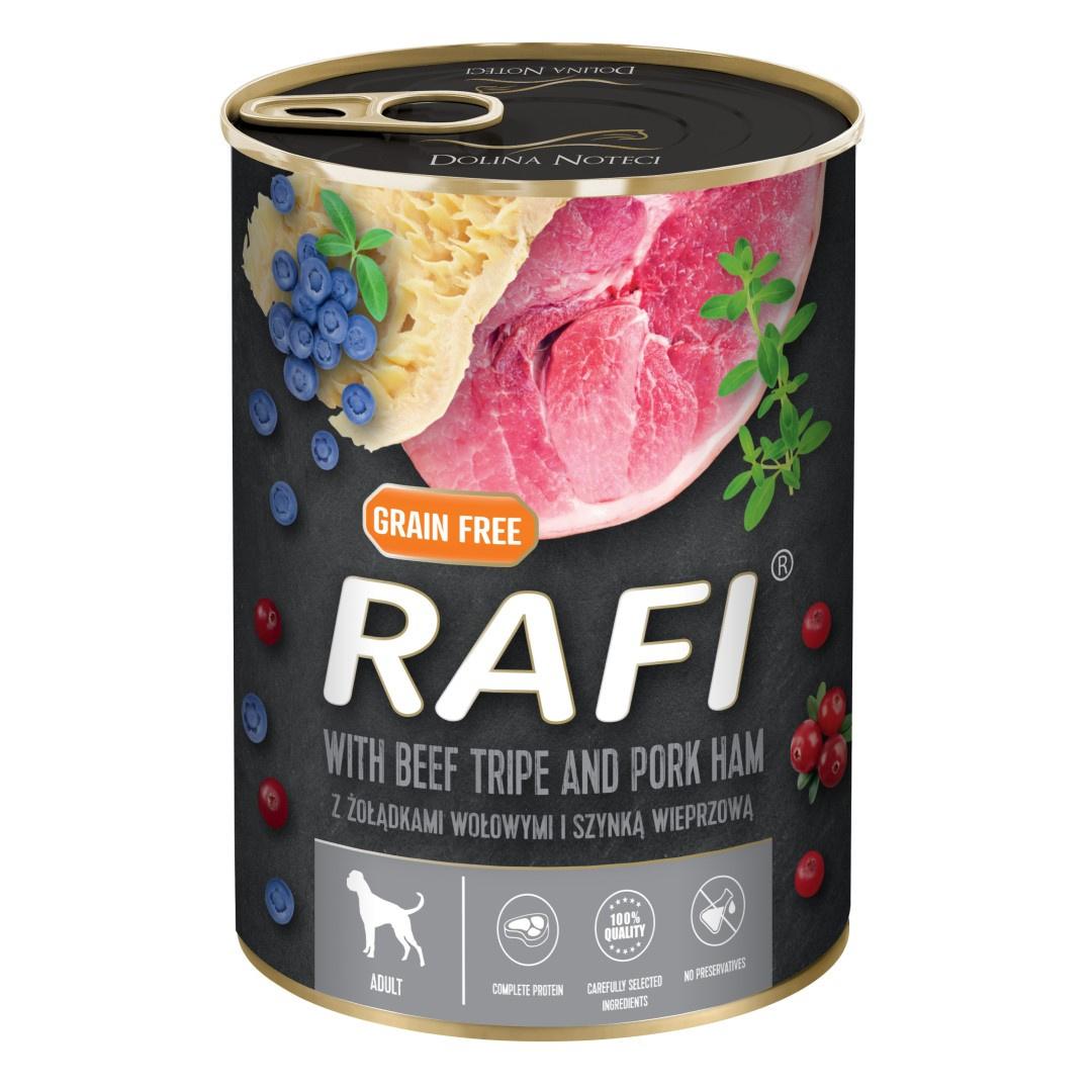 Mokra karma dla psa Rafi