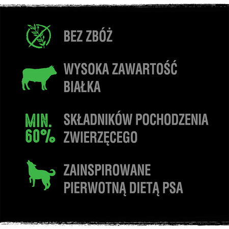 CRAVE Jagnięcina z Wołowiną 2.8 kg sucha karma dla psów, BEZ ZBÓŻ, BEZ KURCZAKA