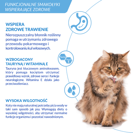 Inaba Cat Churu Hairball 4x14g (56g) Kremowy Przysmak Dla Kota Pasta Z Tuńczykiem Przeciw Kulom Włosowym