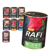 Rafi 8x400g Bezzbożowa Mokra Karma dla Dorosłych Psów Mix 8 Smaków