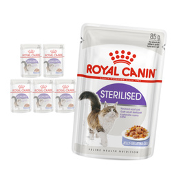 Royal Canin FHN Sterilised w Galaretce 6x85g Mokra Karma Dla Kotów Sterylizowanych