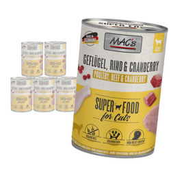 MAC's Cat Mokra Karma Dla Kota Drób Żurawina 6x400g