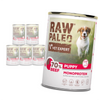 Vet Expert Raw Paleo Puppy Monoprotein Beef 6x400g Mokra Karma Dla Szczeniąt z Wołowiną