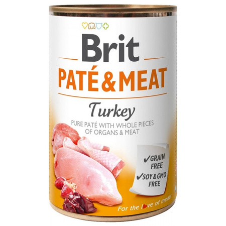 Brit Pate&Meat Mokra Karma Dla Psów Mix 8 Smaków 8x400g