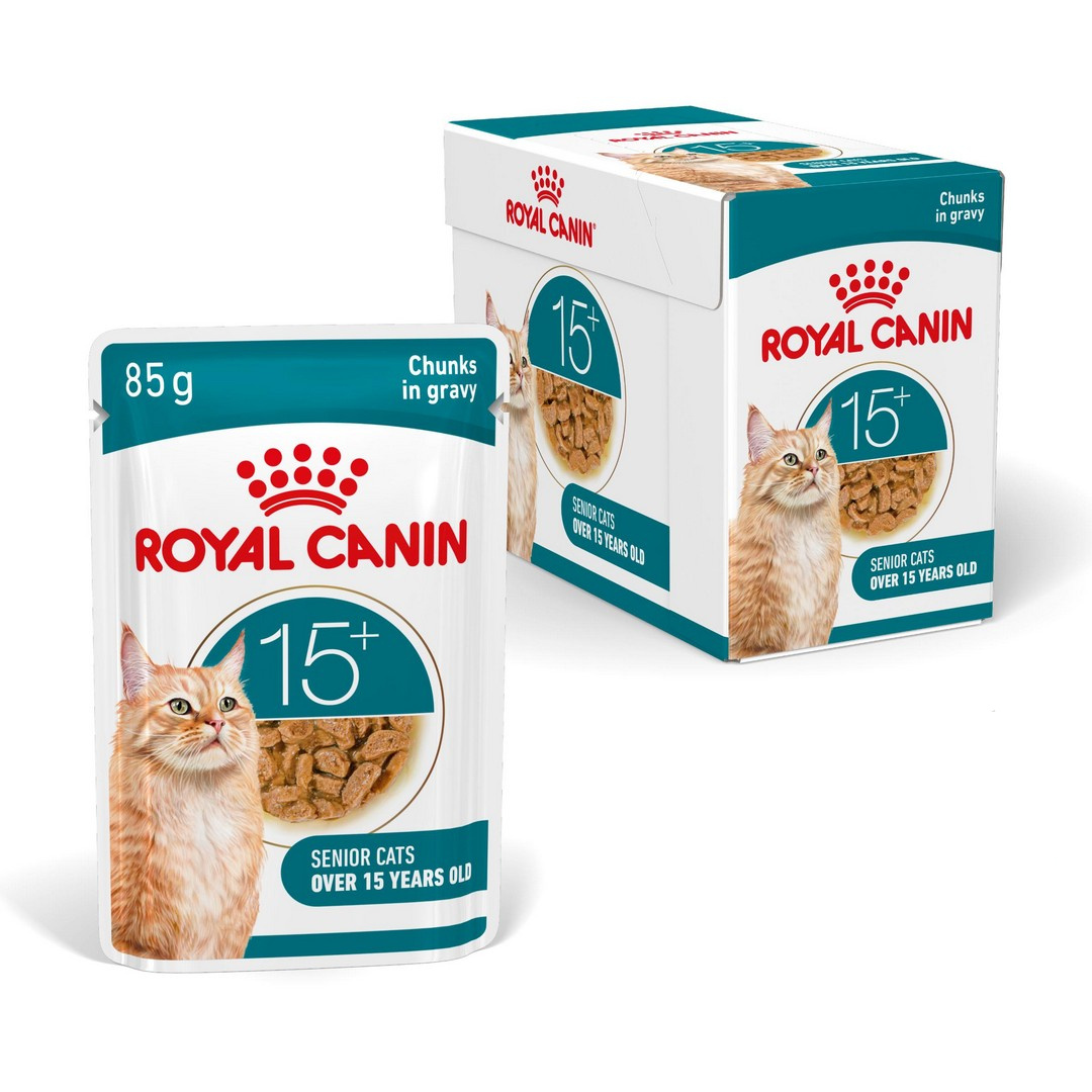 ROYAL CANIN Ageing 15+ karma mokra dla kotów dojrzałych.